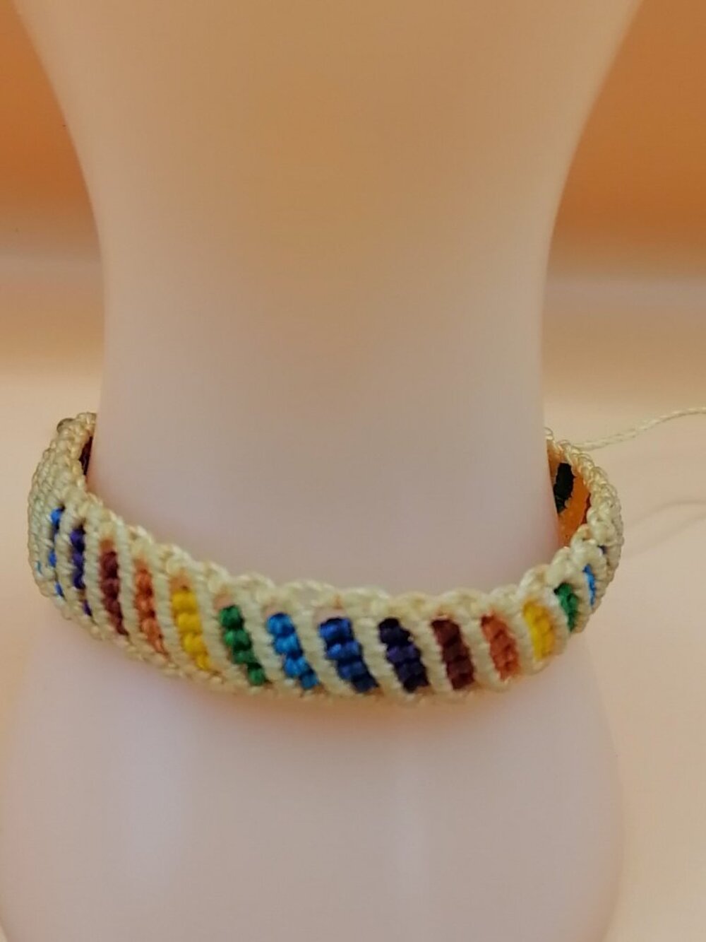 High Quality Hand-Woven Colorful Macrame Bracelet